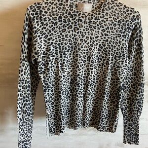 Zadig & Voltaire Leopard Print Sweater